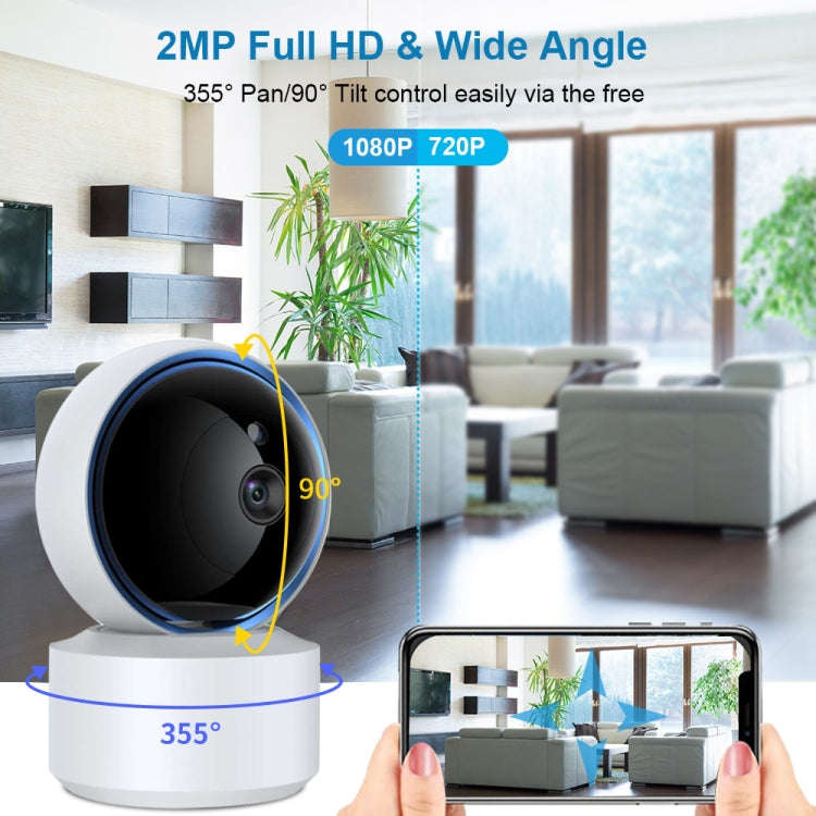YT50-2 3.0MP 360 Rotation IP Camera WiFi Smart Security Camera, Support TF Card / Two-way Audio /...
