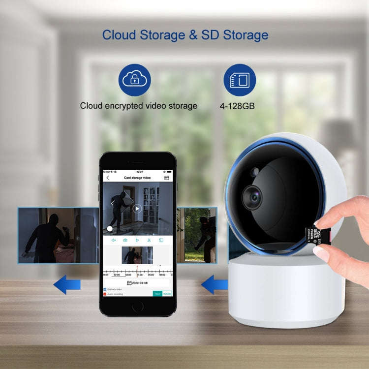 YT50-2 3.0MP 360 Rotation IP Camera WiFi Smart Security Camera, Support TF Card / Two-way Audio /...