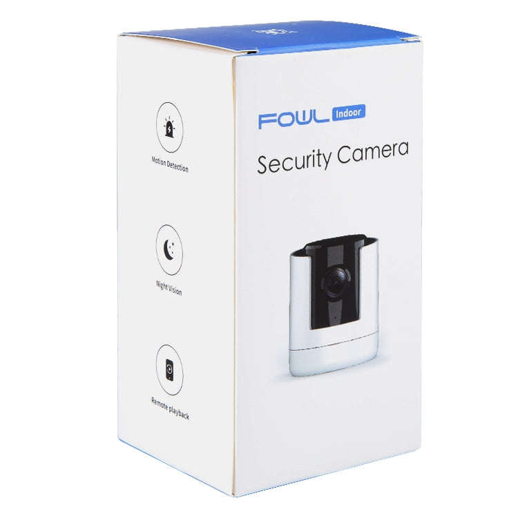 CAMSOY X1 Indoor Full HD 1080P WiFi Two Way Talk Pan and Tilt Camera (White)