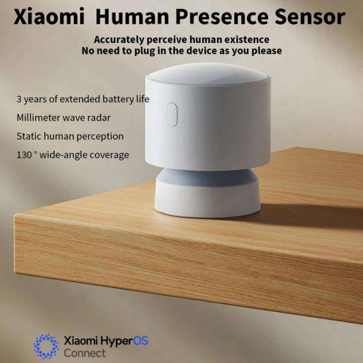 Xiaomi Presence Sensor XMOSB01XS Smart Wireless Home Connection Bluetooth 5.0 Body Motion Sensors...