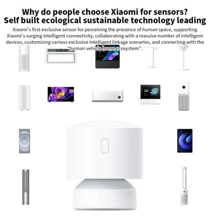 Xiaomi Presence Sensor XMOSB01XS Smart Wireless Home Connection Bluetooth 5.0 Body Motion Sensors...