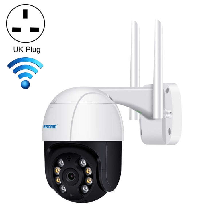 ESCAM QF218 1080P Pan / Tilt AI Humanoid Detection IP66 Waterproof WiFi IP Camera, Support ONVIF ...