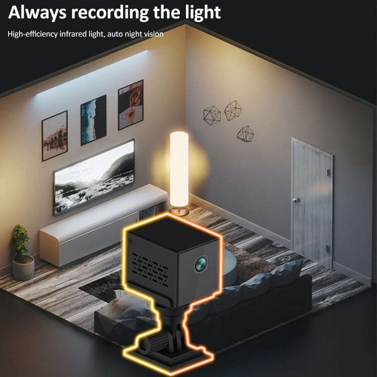 CAMSOY S30 1080P Long Battery Life WiFi Wireless Network Action Camera Wide-angle Recorder with M...