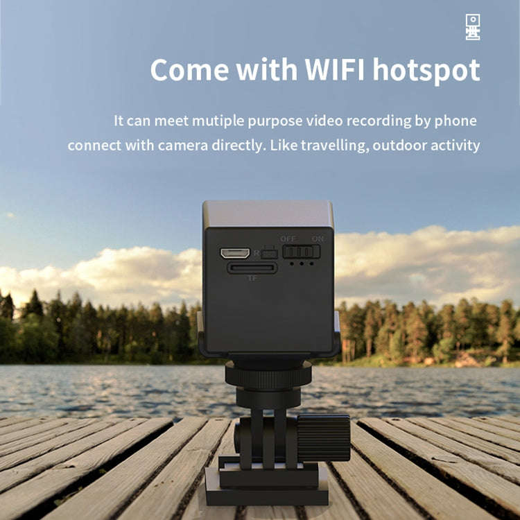 CAMSOY S30 1080P Long Battery Life WiFi Wireless Network Action Camera Wide-angle Recorder with M...