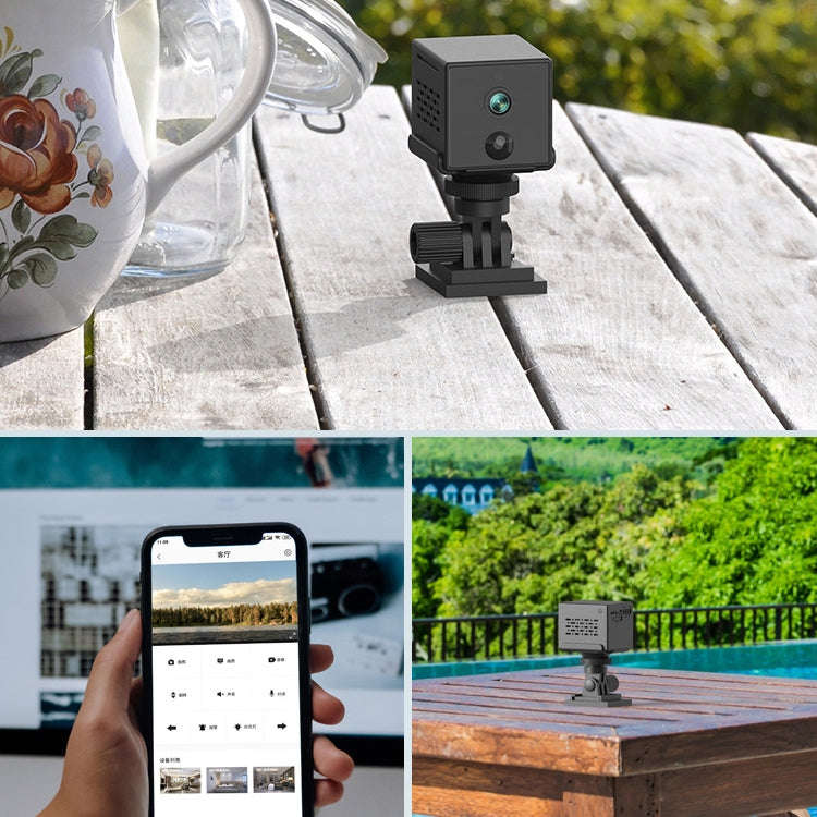 CAMSOY S30W 1080P Low Power Consumption WiFi Wireless Network Action Camera Wide-angle Recorder w...