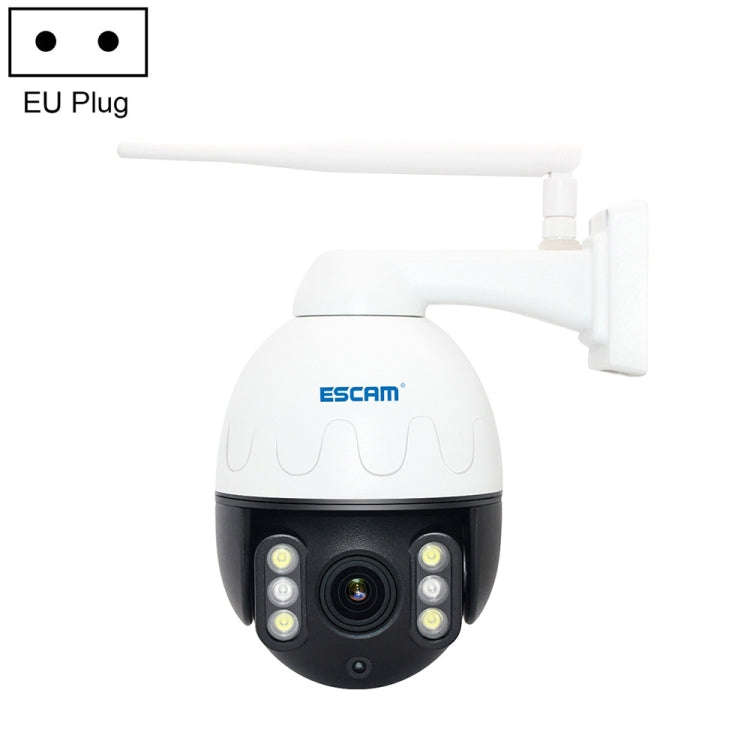 ESCAM Q5068 H.265 5MP Pan / Tilt / 4X Zoom WiFi Waterproof IP Camera, Support ONVIF Two Way Talk ...