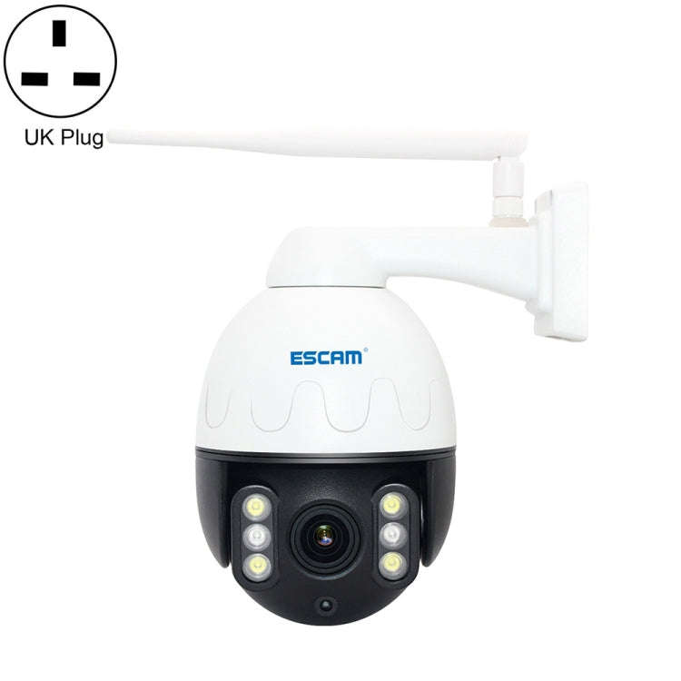 ESCAM Q5068 H.265 5MP Pan / Tilt / 4X Zoom WiFi Waterproof IP Camera, Support ONVIF Two Way Talk ...