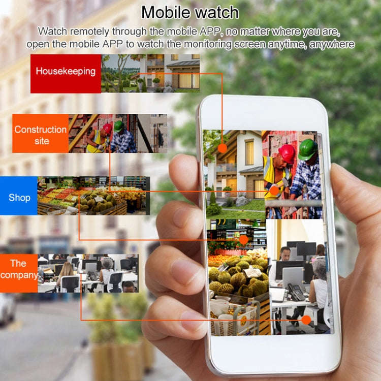 AL-63 2.0 Million Pixels 1080P HD WiFi IP Camera, Support Night Vision & Motion Detection & Two-w...