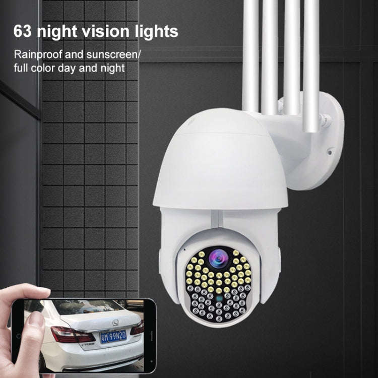 AL-63 2.0 Million Pixels 1080P HD WiFi IP Camera, Support Night Vision & Motion Detection & Two-w...