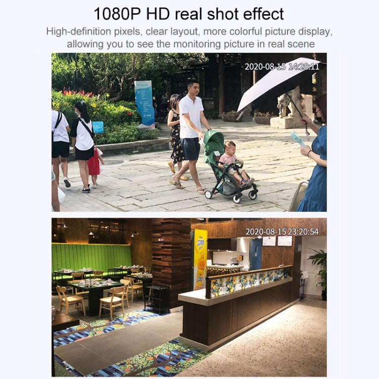 AL-63 2.0 Million Pixels 1080P HD WiFi IP Camera, Support Night Vision & Motion Detection & Two-w...
