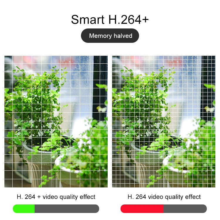 Q4 2.0 Million Pixels 1080P HD Wireless IP Camera, Support Motion Detection & Two-way Audio & Inf...