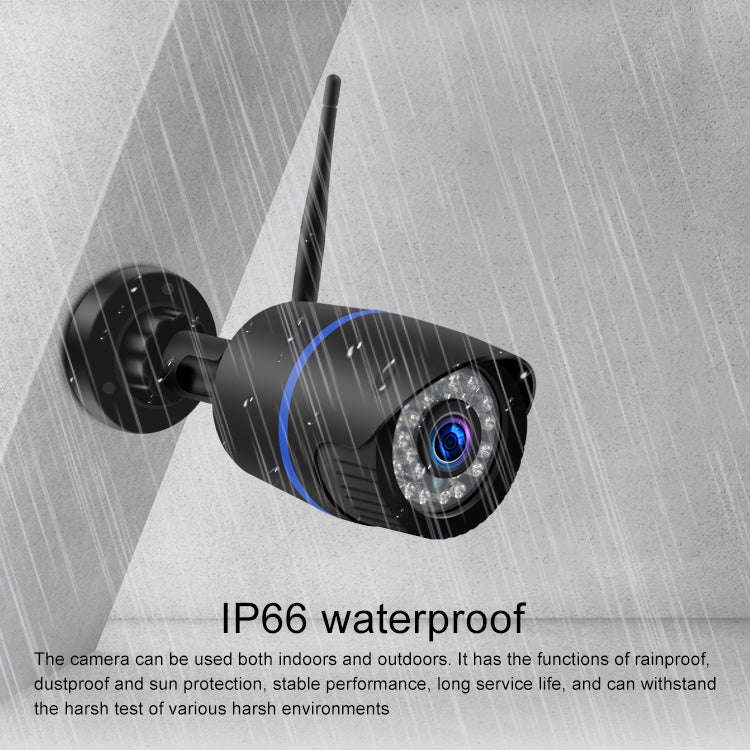 Q4 2.0 Million Pixels 1080P HD Wireless IP Camera, Support Motion Detection & Two-way Audio & Inf...