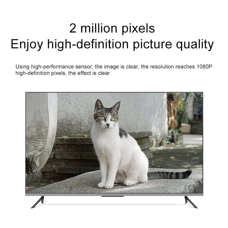 Q4 2.0 Million Pixels 1080P HD Wireless IP Camera, Support Motion Detection & Two-way Audio & Inf...