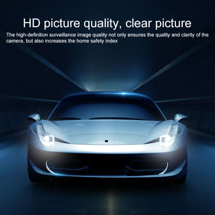Q8 1080P HD Wireless IP Camera, Support Motion Detection & Infrared Night Vision & TF Card, EU Plug