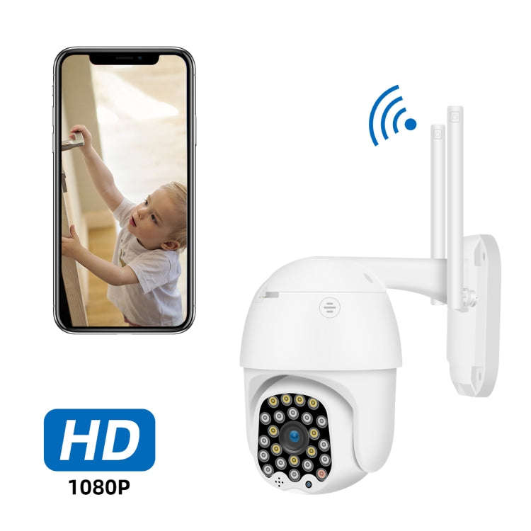QX18 1080P HD WiFi IP Camera, Support Night Vision & Motion Detection & Two Way Audio & TF Card, ...