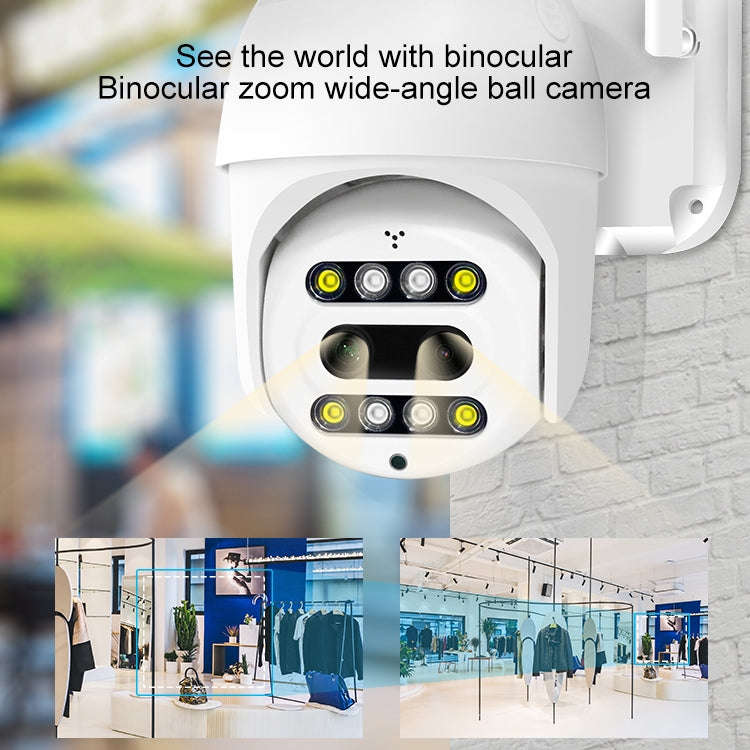 QX48 Pixels 1080P HD Wireless IP Camera, Support Motion Detection & Infrared Night Vision & TF Ca...
