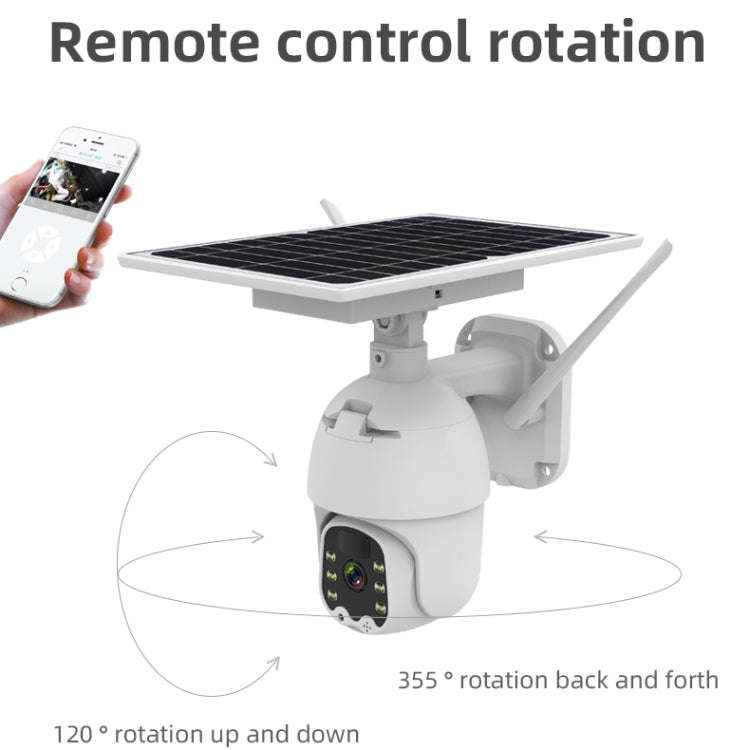 T21 1080P HD Solar Wireless IP Camera, Support Motion Detection & Infrared Night Vision & TF Card