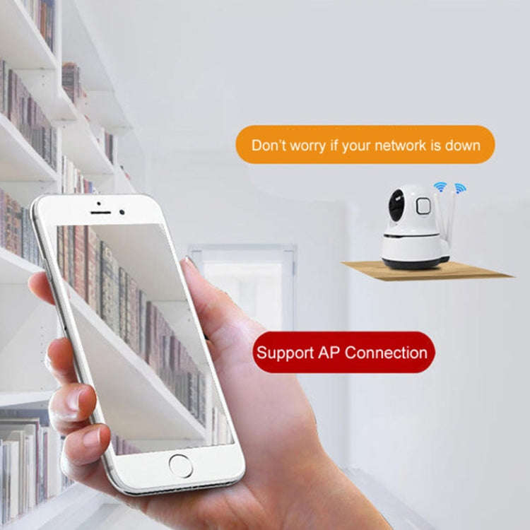 PAF200 2MP 1080P HD Wireless IP Camera, Support Motion Detection & Infrared Night Vision & TF Car...