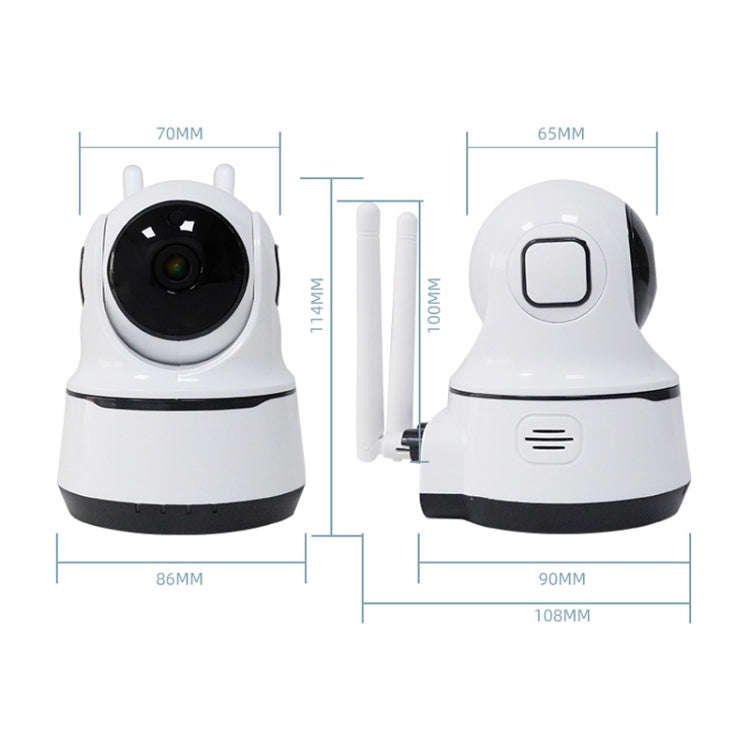 PAF200 2MP 1080P HD Wireless IP Camera, Support Motion Detection & Infrared Night Vision & TF Car...