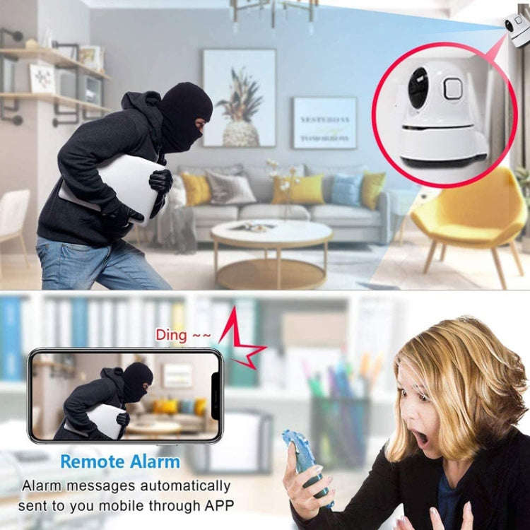 PAF200 2MP 1080P HD Wireless IP Camera, Support Motion Detection & Infrared Night Vision & TF Car...