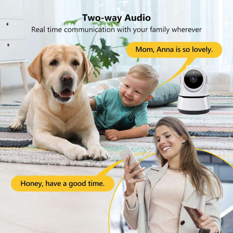 PAF200 2MP 1080P HD Wireless IP Camera, Support Motion Detection & Infrared Night Vision & TF Car...