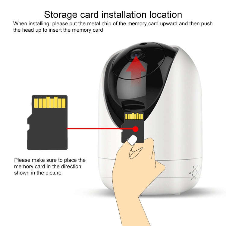YT47 HD Wireless Indoor Network Shaking Head Camera, Support Motion Detection & Infrared Night Vi...