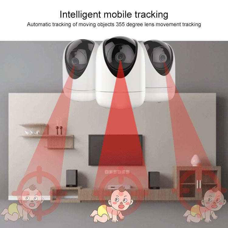 YT47 HD Wireless Indoor Network Shaking Head Camera, Support Motion Detection & Infrared Night Vi...