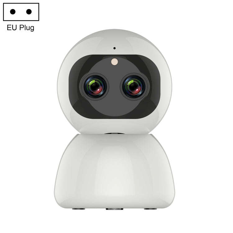YT48 HD Wireless Indoor Network Shaking Head Binocular Camera, Support Motion Detection & Infrare...