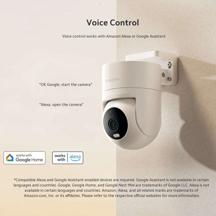 Original Xiaomi CW300 4MP Outdoor Camera IP66 Waterproof Full Color Night Vision WiFi Camera, US ...