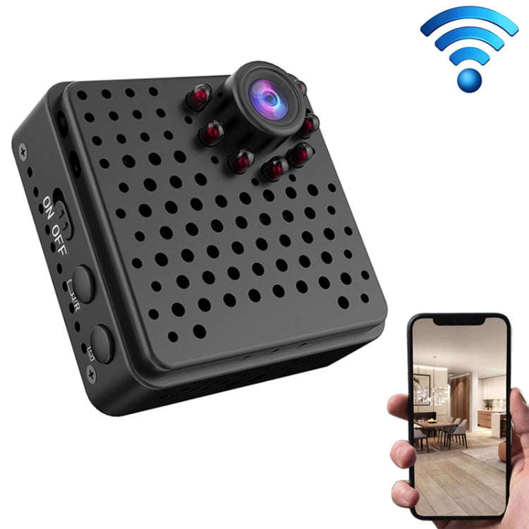 W18 1080P HD WiFi Smart Mini Security Camera, Support 155 Degrees Wide Angle & Motion Detection &...