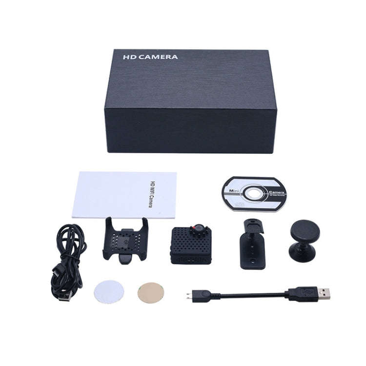 W18 1080P HD WiFi Smart Mini Security Camera, Support 155 Degrees Wide Angle & Motion Detection &...