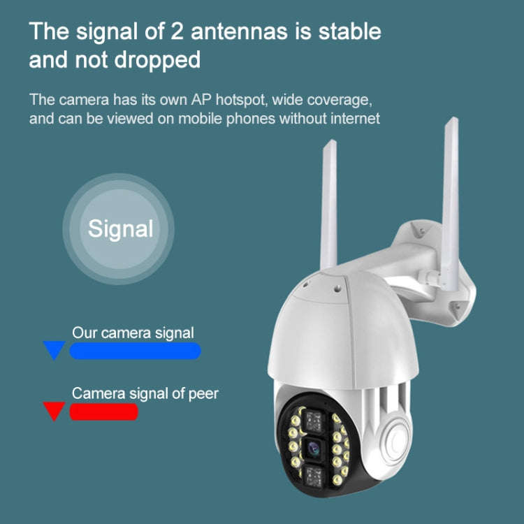 Q20 Outdoor Mobile Phone Remotely Rotate Wireless WiFi HD Camera, Support Three Modes of Night Vi...