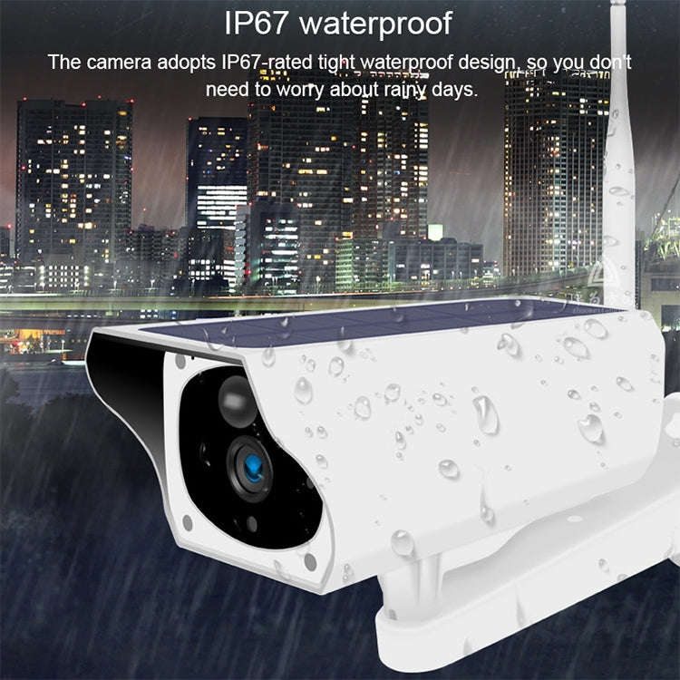 T1-2 2 Megapixel WiFi Version IP67 Waterproof Solar HD Monitor Camera without Battery & Memory, S...