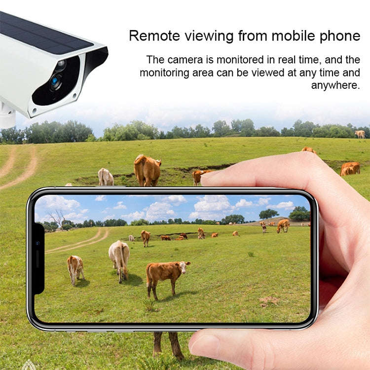 T1-2 2 Megapixel WiFi Version IP67 Waterproof Solar HD Monitor Camera without Battery & Memory, S...