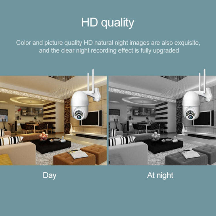 Q10 Outdoor Mobile Phone Remotely Rotate Wireless WiFi 10 Lights IR Night Vision HD Camera, Suppo...