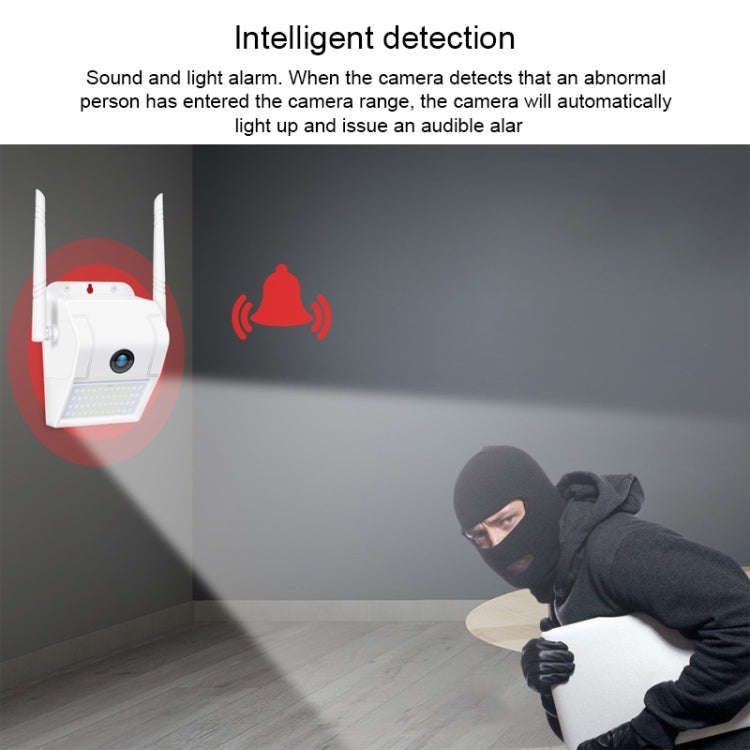 DP11 2 Megapixel IP66 Waterproof Wall Light Wireless IP Camera, Support Multiple Night Vision & M...