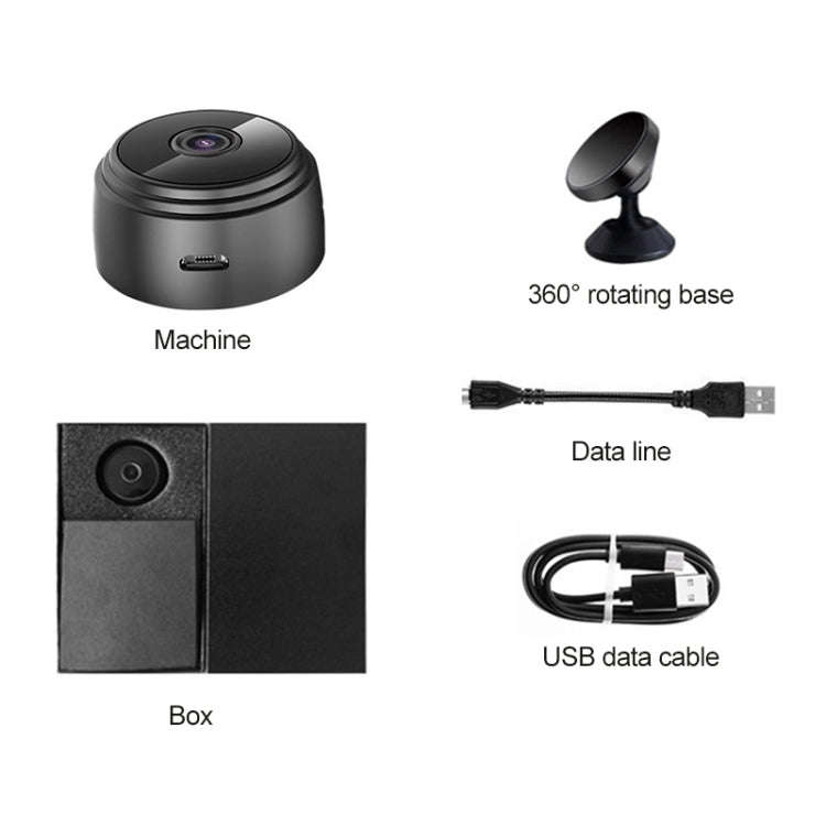 A9+ 1080P WiFi Remote Wireless Camera, Support Night Vision & Motion Detection & TF Card, Broadco...