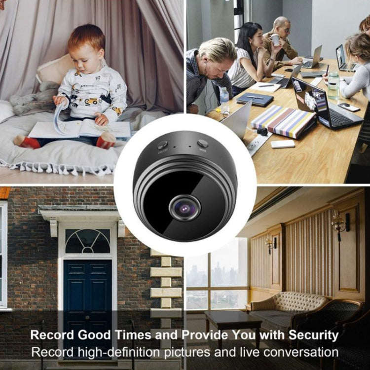 A9+ 1080P WiFi Remote Wireless Camera, Support Night Vision & Motion Detection & TF Card, Broadco...