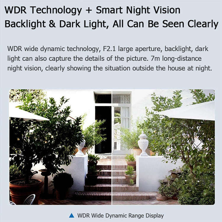 Original Xiaomi Mijia Outdoor HD 1080P WDR Smart IP Camera, Battery Version, Support Night Vision...