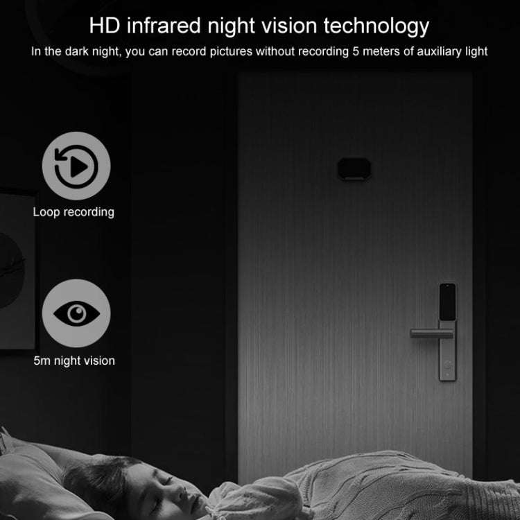 IDV-L01 1080P HD WiFi Back Clip Digital Pen Voice Recorder Mini Camera, Support IR Night Vision &...