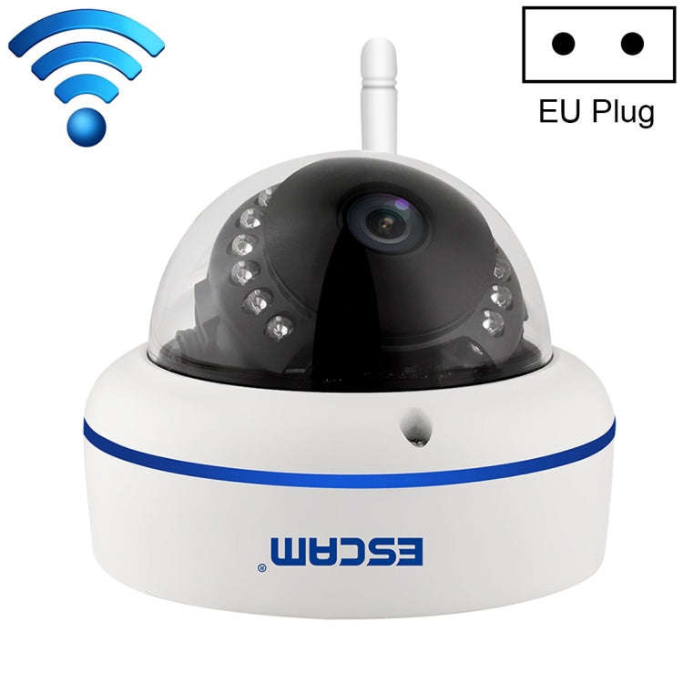 ESCAM Speed QD800WIFI ONVIF HD 1080P 2.0MP P2P Private Cloud IP66 Waterproof Security WiFi IP Cam...