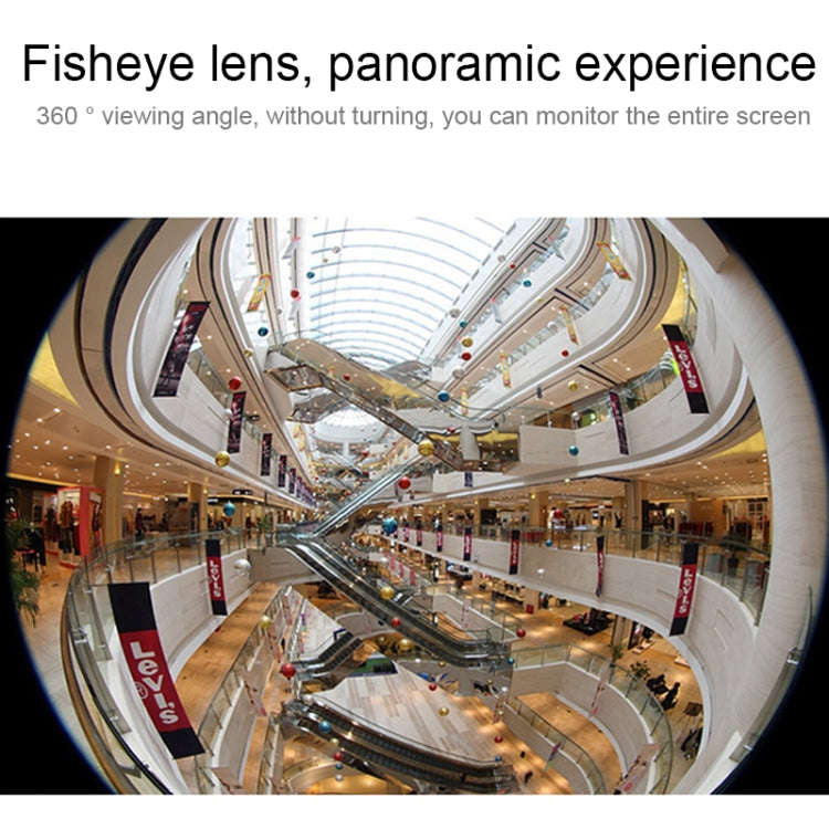 360EyeS EC11-I6 360 Degree 1280*960P Network Panoramic Camera with TF Card Slot ,Support Mobile P...