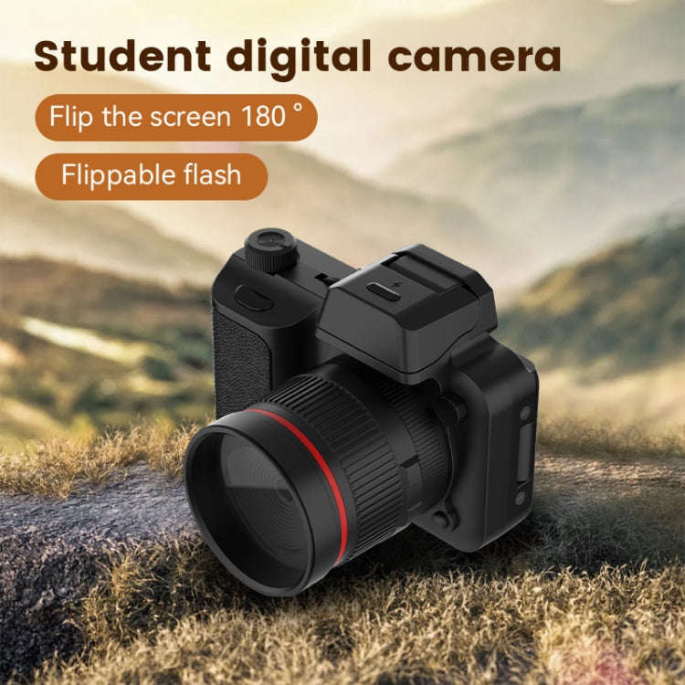 Y5000 4K Mini Digital Camera High Definition Selfies Student Digital Camera, (Black)