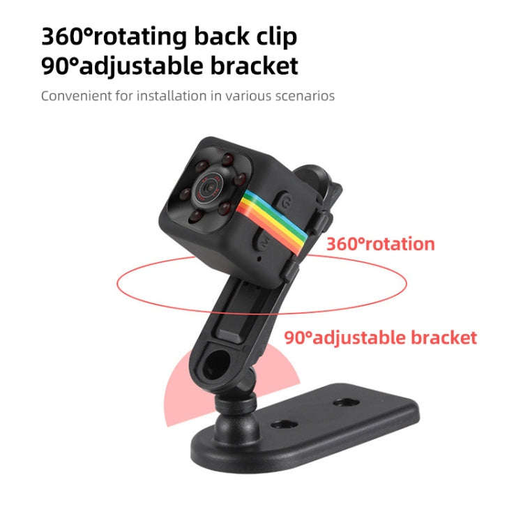 SQ11 Mini DV HD 960P 6 LEDs Sport Recorder Camera with Holder, Support Monitor Detection & IR Nig...