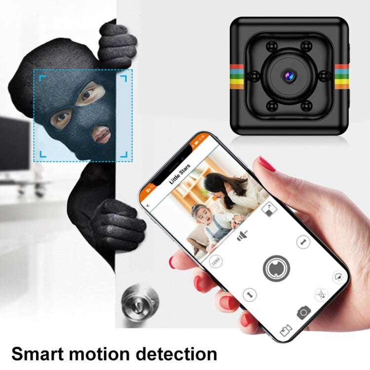 SQ11 Mini DV HD 960P 6 LEDs Sport Recorder Camera with Holder, Support Monitor Detection & IR Nig...