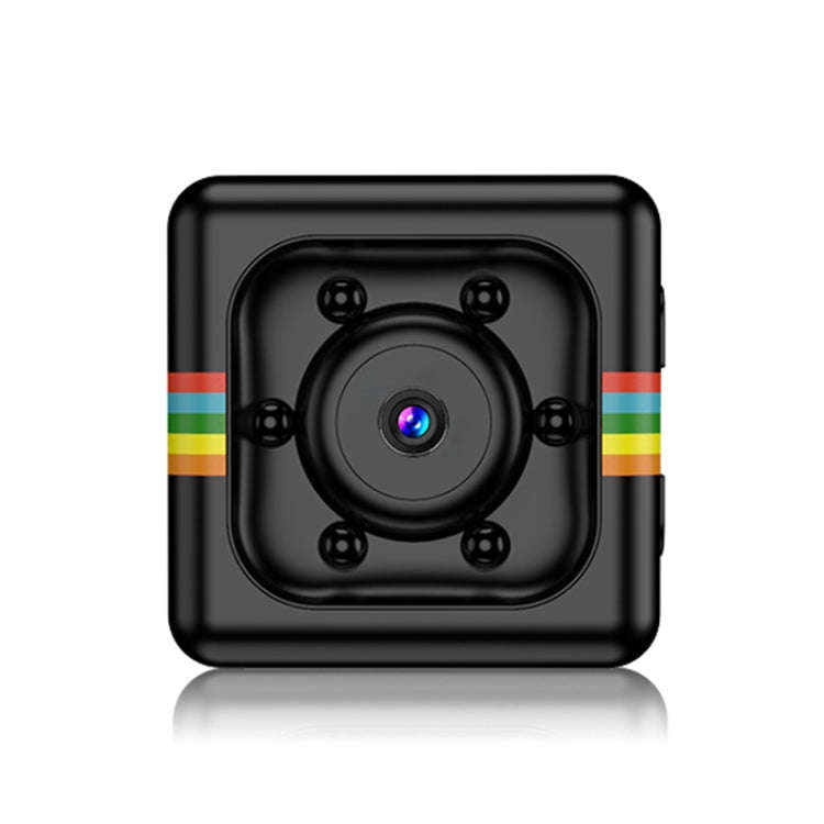 SQ11 Mini DV HD 1080P 6 LEDs Sport Recorder Camera with Holder, Support Monitor Detection & IR Ni...
