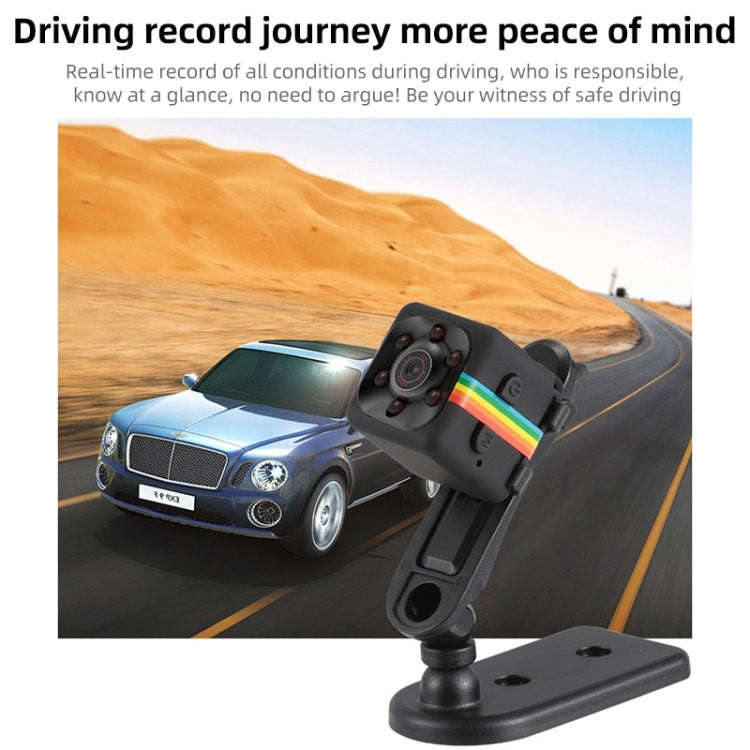 SQ11 Mini DV HD 480P 6 LEDs Sport Recorder Camera with Holder, Support Monitor Detection & IR Nig...