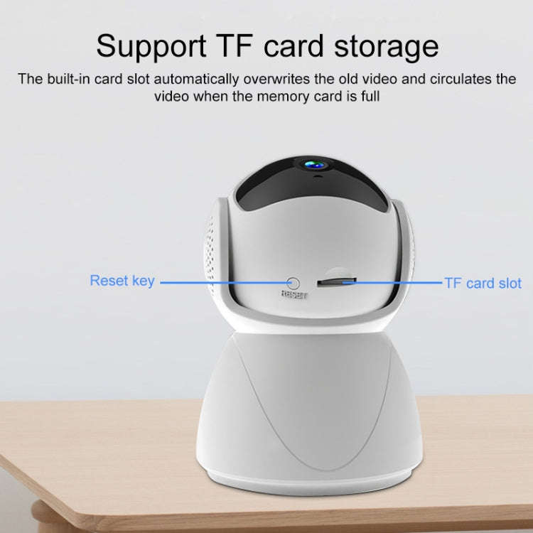 ZAS-5G01 1080P Home 5G WiFi Dual-band Panoramic Camera with 32GB TF Card, Support IR Night Vision...