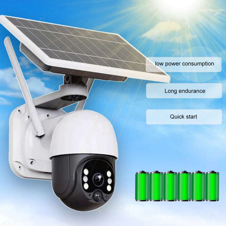 T23 2288 x 1288P Full HD Solar Powered WiFi Camera, Support PIR Alarm, Night Vision, Two Way Audi...
