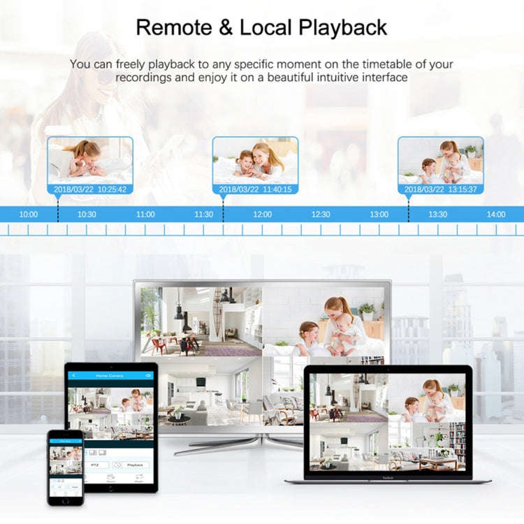 A8B3 / Kit 8CH 1080N Surveillance DVR System and 720P 1.0MP HD Weatherproof Bullet Camera, Suppor...